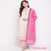 Kurti with Dupatta dress materials wholesale in india