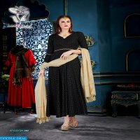 LADYVIEW PRESENT MANOHARI WEAVING RAYON KURTI WITH BANARASI DUPATTA TRADER
