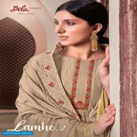 LAMHE VOL 2 BY BELA VISCOSE MUSLIN DESIGNER SUITS WHOLESALER