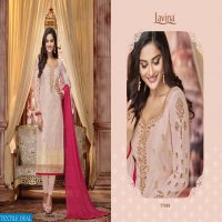 LAVINA LAUNCH LAVINA VOL 77 BANARASI JACQUARD DESIGNER SALWAR SUIT WHOLESALER