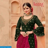 LAVINA VOL 98 BANGLORI SILK JACQUARD SALWAR SUIT WHOLESALER