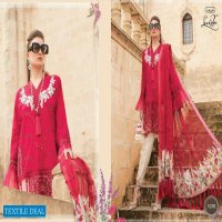 LEVISHA MARIA B LAWN DESIGNER PAKISTANI LAWN DRESS MATERIALS