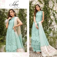 LIBAS LPC VOL 3 BY LAIBAS PURE ORGANZA WITH EMBROIDERY FORMAL CLASSY LOOK PAKISTANI SUIT