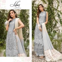 LIBAS LPC VOL 3 BY LAIBAS PURE ORGANZA WITH EMBROIDERY FORMAL CLASSY LOOK PAKISTANI SUIT