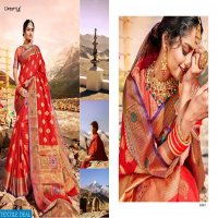 LIFESTYLE PRESENT SHAURYA MEENAKARI WORK WITH RICH PALLU SAREE CATLOG COLLECTION