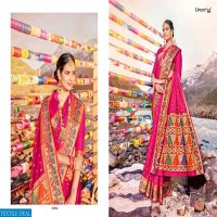 LIFESTYLE PRESENT SHAURYA MEENAKARI WORK WITH RICH PALLU SAREE CATLOG COLLECTION