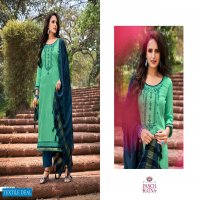 LIGHT HOUSE BY PANCH RATNA COTTON SATIN CASUAL WEAR DRESS MATERIALS