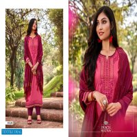 LIGHT HOUSE BY PANCH RATNA COTTON SATIN CASUAL WEAR DRESS MATERIALS