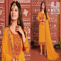 LOTUS VOL 3 BY MEGHALI SUITS JAM SATIN ETHNIC SALWAR KAMEEZ DESIGNS