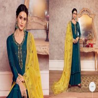 LT NITYA VOL 147 VISCOSE UPADA WITH HANDWORK SALWAR KAMEEZ WHOLESALER SURAT