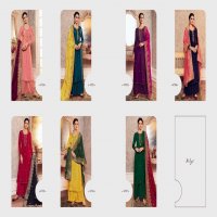 LT NITYA VOL 147 VISCOSE UPADA WITH HANDWORK SALWAR KAMEEZ WHOLESALER SURAT