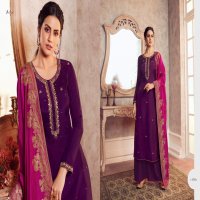 LT NITYA VOL 147 VISCOSE UPADA WITH HANDWORK SALWAR KAMEEZ WHOLESALER SURAT