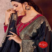 LT NITYA VOL 147 VISCOSE UPADA WITH HANDWORK SALWAR KAMEEZ WHOLESALER SURAT