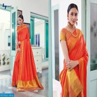 LT PRESENTING VIDHYA COTTON WIVING BORDER SAREE COLLECTION