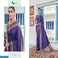 LT PRESENTING VIDHYA COTTON WIVING BORDER SAREE COLLECTION