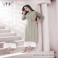 LUCHNOWI VOL 2 BY VINK RAYON WITH WORK EXCLUSIVE KURTI WITH PANTS