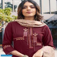Ladies Flavour Aarohi Vol-3 Wholesale Full Stitched Top With Pants And Dupatta