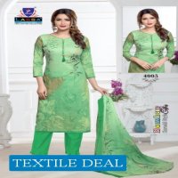 Lassa Bombay Cotton Vol-4 Wholesale Karachi Style Dress Material