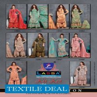 Lassa Kit ket Plazzo wholesale Dress Material