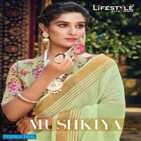 Lifestyle Mushkiya Chanderi Gala Wholesale Ethnic Saree