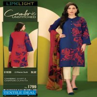 Limelight Cambric 2021 Wholesale Unstitched Kurti And Unstitched Dress Pakistani Collection