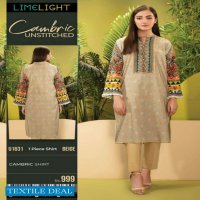 Limelight Cambric 2021 Wholesale Unstitched Kurti And Unstitched Dress Pakistani Collection