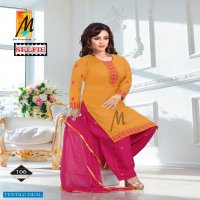 M Selfie Wholesale Ready Made Reyon Embroidery Work Dress