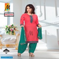 M Selfie Wholesale Ready Made Reyon Embroidery Work Dress