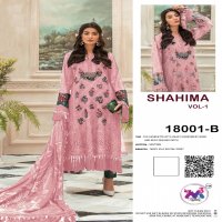 M3 FASHION MARIA B SHAHIMA VOL 1 GEORGETTE WITH EMBROIDERY WORK PAKISTANI SUIT SELLER