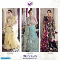 M3 FASHION REPUBLIC BRIDAL COLLECTION BUTTERFLY NET PARTY WEAR PAKISTANI SUITS