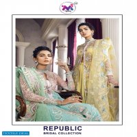 M3 FASHION REPUBLIC BRIDAL COLLECTION BUTTERFLY NET PARTY WEAR PAKISTANI SUITS