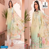 MAJESTY MARIA B VOL 8 JAM SILK COTTON PAKISTANI FANCY DRESSES