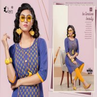 MANYA 36 BY KINTI HANDLOOM COTTON STRAIGHT KURTI DESIGNS
