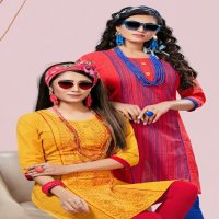 MANYA 36 BY KINTI HANDLOOM COTTON STRAIGHT KURTI DESIGNS