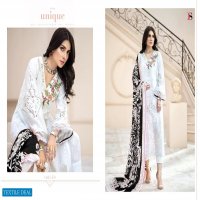 MARIA B GOLD BY DEEPSY COTTON PAKISTANI DRESS MATERIALS WHOLESALER