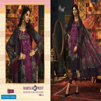 MARIA B M PRINT WINTER COLLECTION VOL 2 BY SHREE FABS PASHMINA PAKISTANI SUITS