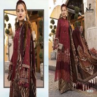 MARIA B VOL 5 BY MAJESTY JAM SILK COTTON PAKISTANI PRINT WITH PATCH SALWAR KAMEEZ IN INDIA