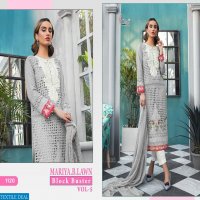 MARIYA B LAWN BLOCK BUSTER VOL 5 BY SHREE FABS COTTON SIFLY WORK PAKISTANI SUITS
