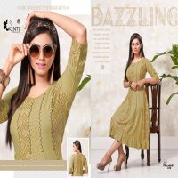 MASAKALI VOL 6 BY KINTI RAYON SIMPLE CASUAL WEAR KURTI AT CHIPEST PRICE IN SURAT MARKET
