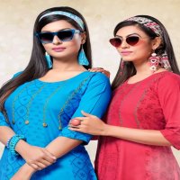 MASAKALI VOL 6 BY KINTI RAYON SIMPLE CASUAL WEAR KURTI AT CHIPEST PRICE IN SURAT MARKET