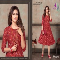 MAYRA HIDE AND SEEK VOL 3 RAYON PRINT CASUAL WEAR KURTI AT LOWEST RATE