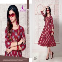 MAYRA SILKY RAYON SLUB GOLDEN PRINT CASUAL WEAR KURTI AT WHOLESALE RATE