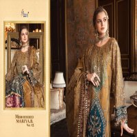 MBROIDERED MARIA B VOL 12 BY SHREE FABS ORGANZA NET PAKISTANI EMBROIDERY SALWAR KAMEEZ