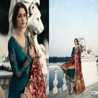 MEERA TRENDZ ZISA BANARASI VOL 7 SATIN GEORGETTE EMBROIDERY SALWAR KAMEEZ