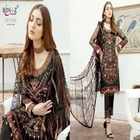 MINHAL VOL 2 BY RINAZ FASHION GEORGETTE WITH EMBROIDERY EXCLUSIVE TRENDING SERIES OF PAKISTANI SUIT CONCEPT
