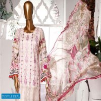 MM Textiles amber Icon premium Embroidered Printed Lawn Collection 2020