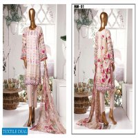 MM Textiles amber Icon premium Embroidered Printed Lawn Collection 2020
