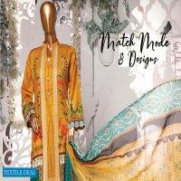 MM Textiles amber Icon premium Embroidered Printed Lawn Collection 2020