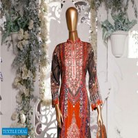 MM Textiles amber Icon premium Embroidered Printed Lawn Collection 2020