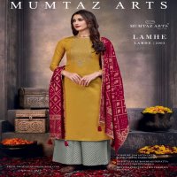 MUMTAZ ART LAUNCH LAMHE JAM SILK FESTIVE WEAR COLLECTION SUIT SELLER